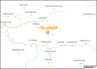 map of Toljagap