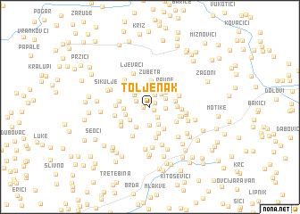 map of Toljenak