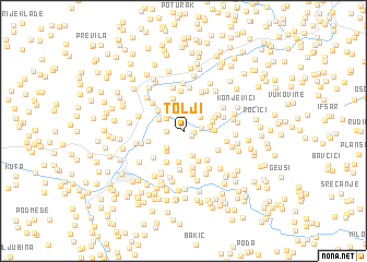 map of Tolji