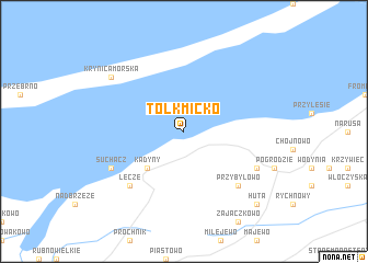 map of Tolkmicko