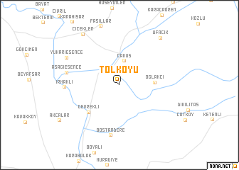 map of Tolköyü