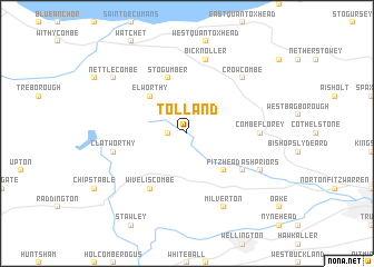 map of Tolland
