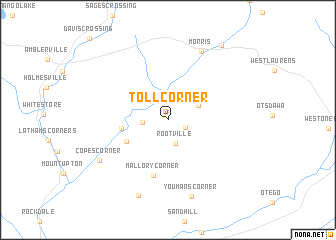 map of Toll Corner
