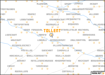 map of Tollent