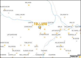 map of Tolluno