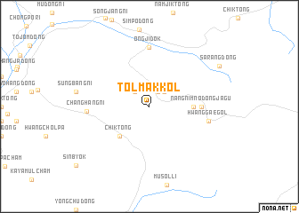 map of Tolmakkol
