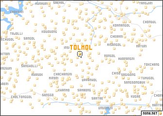 map of Tolmol