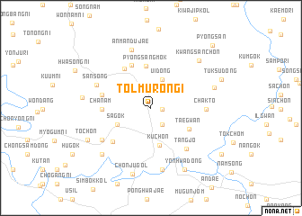 map of Tolmurŏngi