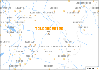 map of Toloa Adentro