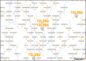map of Tolobu