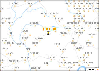 map of Tolobu