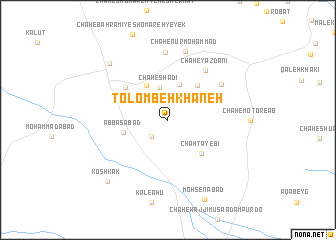 map of Tolombeh Khāneh