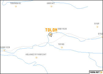 map of Tolom