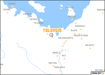 map of Tolongio