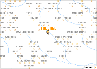 map of Tolongo