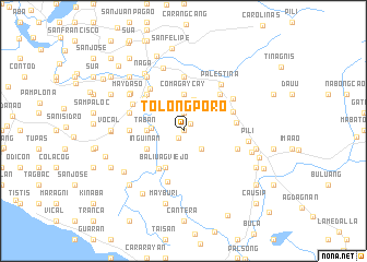 map of Tolong Poro