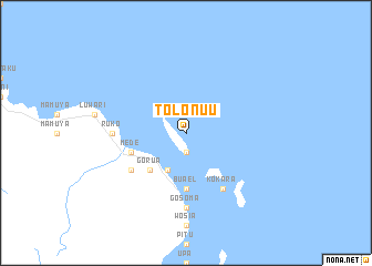 map of Tolonuu