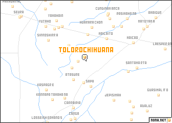 map of Tolorochihuana