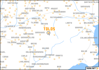 map of Tolos