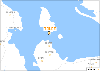 map of Toloz