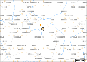 map of Tolo