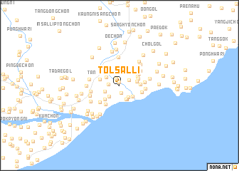 map of Tolsal-li