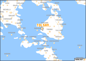 map of Tolsan