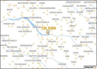 map of Tol Sīāh