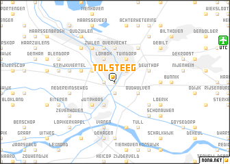 map of Tolsteeg