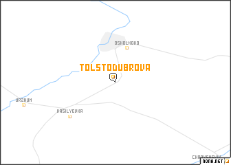 map of Tolstodubrova