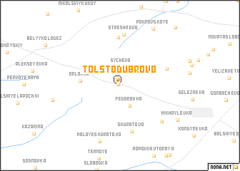 map of Tolsto-Dubrovo