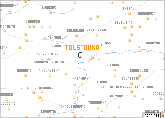 map of Tolstovka