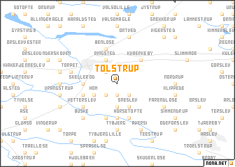 map of Tolstrup