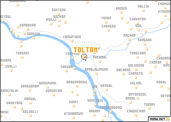 map of Toltam