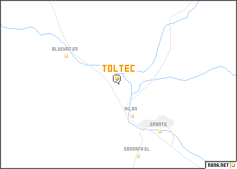 map of Toltec