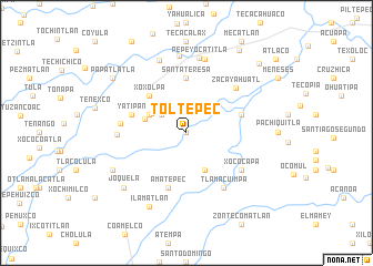 map of Toltepec