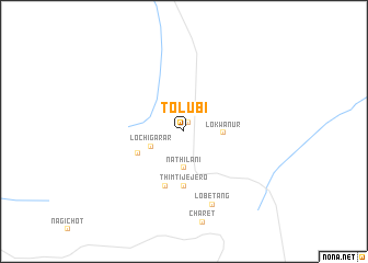 map of Tolubi