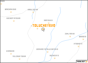 map of Tolucheyevo