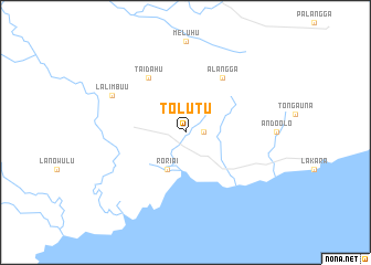 map of Tolutu