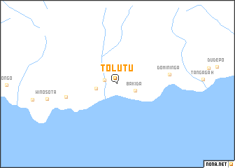 map of Tolutu