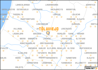 map of Toluviejo