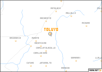 map of Toluyo