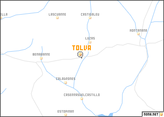 map of Tolva