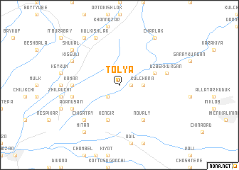 map of Tolya