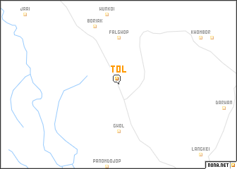 map of Tol