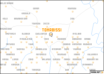 map of Tomabissi