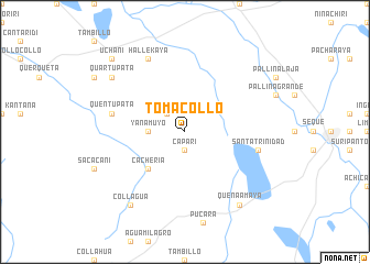 map of Tomacollo