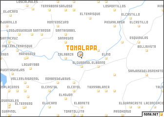 map of Tomalapa