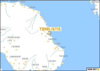 map of Tomalistis