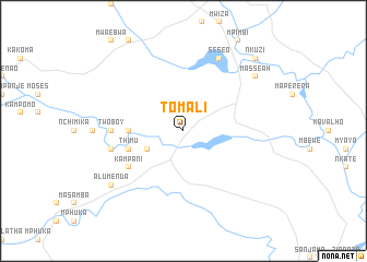 map of Tomali